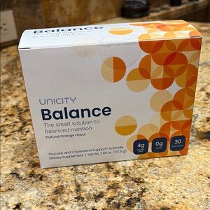 Unicity Balance Natural Orange Flavor Supplement - 2 pack